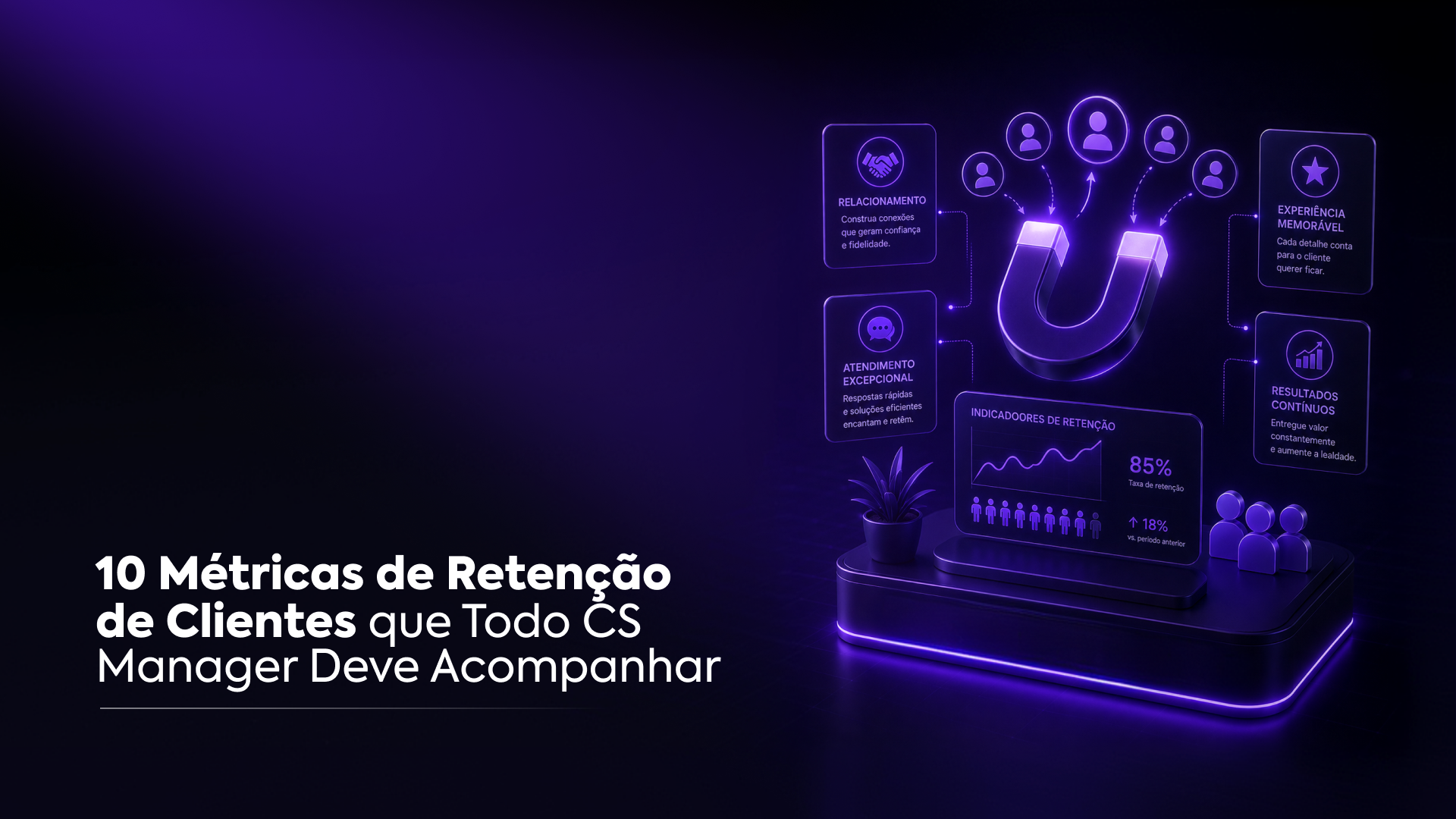 10 Métricas de Retenção de Clientes que Todo CS Manager Deve Acompanhar