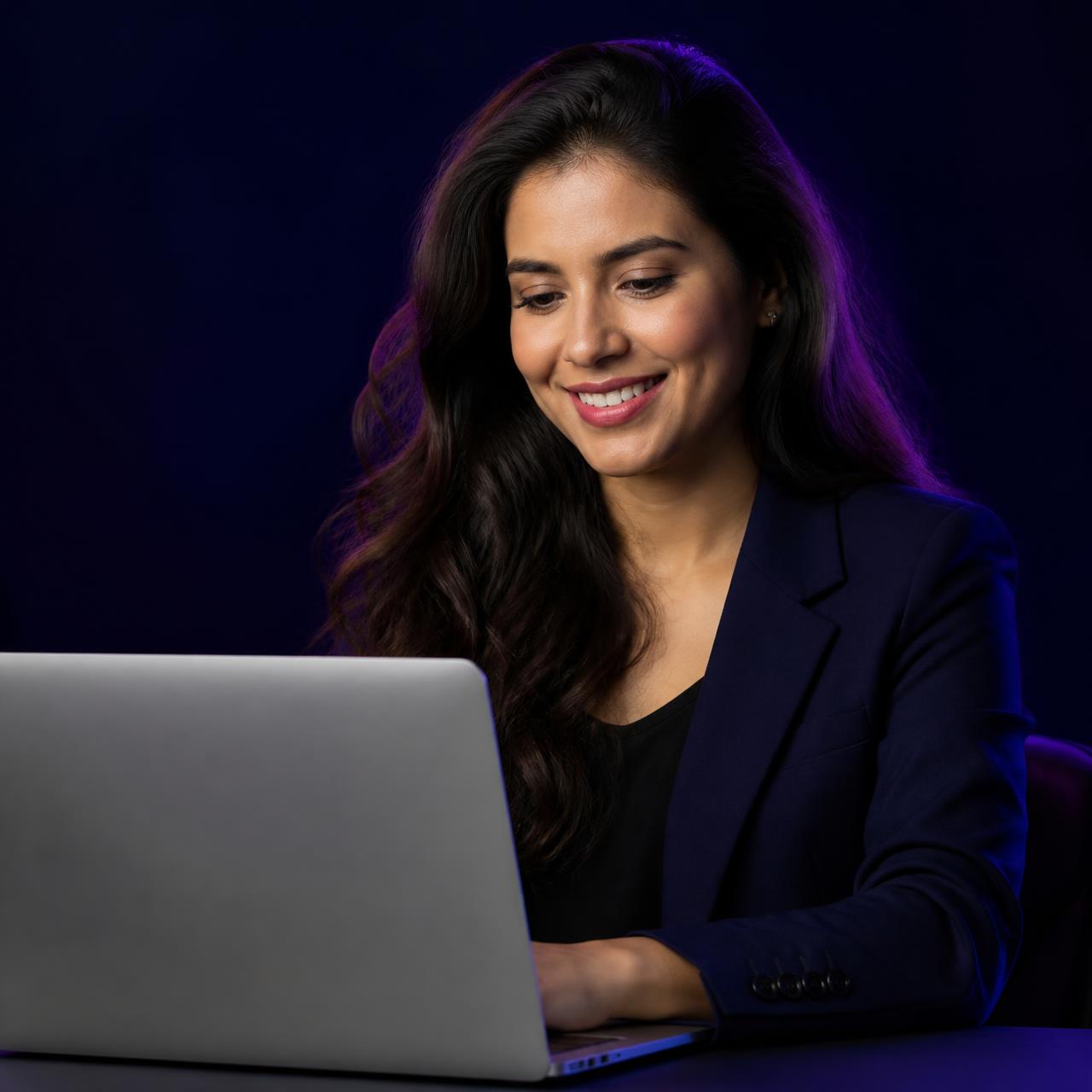 Profissional de Customer Success usando a SoftCS